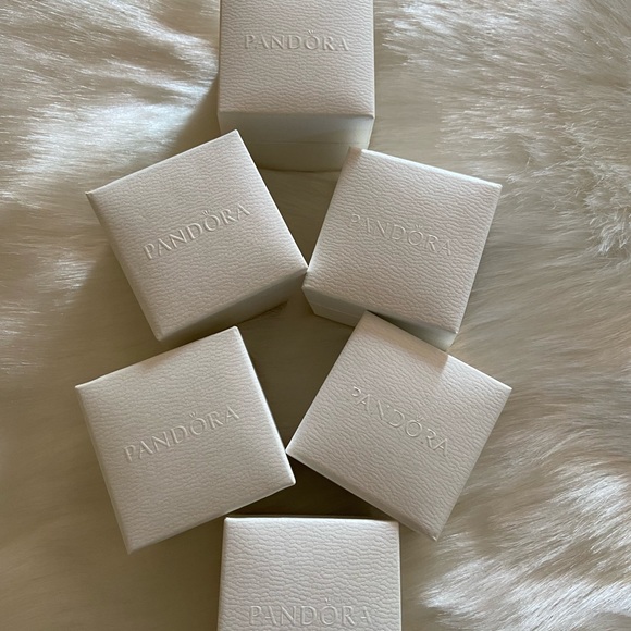 Pandora small charm boxes lot of 6 for $30 - Picture 3 of 4